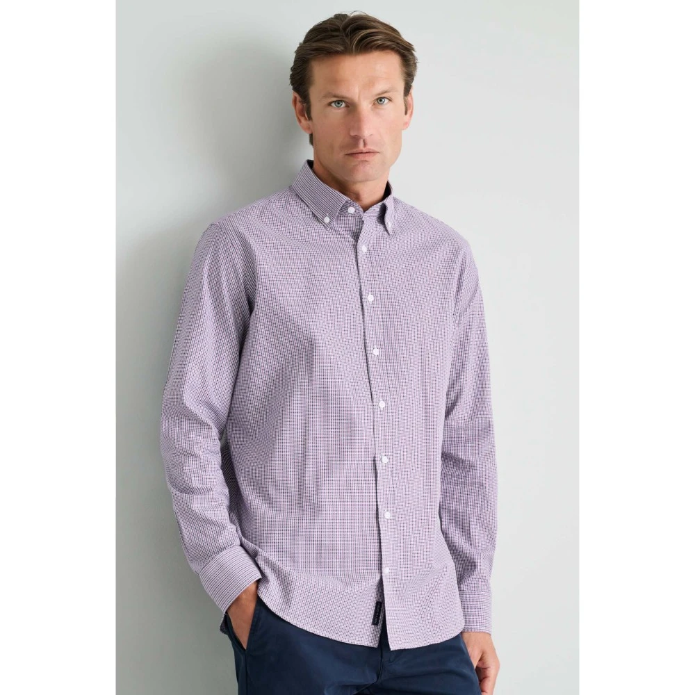 NAVY & GREEN Πουκάμισο Comfort Fit Ανδρικό