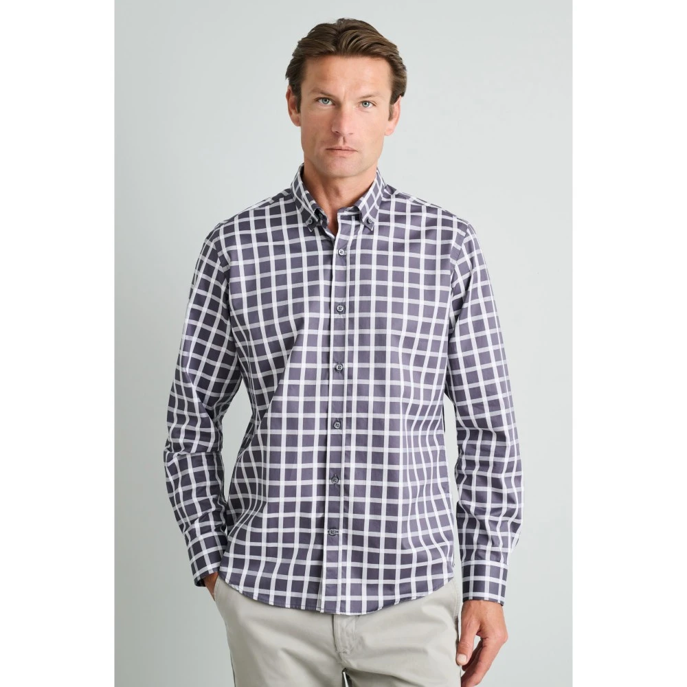 NAVY & GREEN Πουκάμισο Comfort Fit Ανδρικό