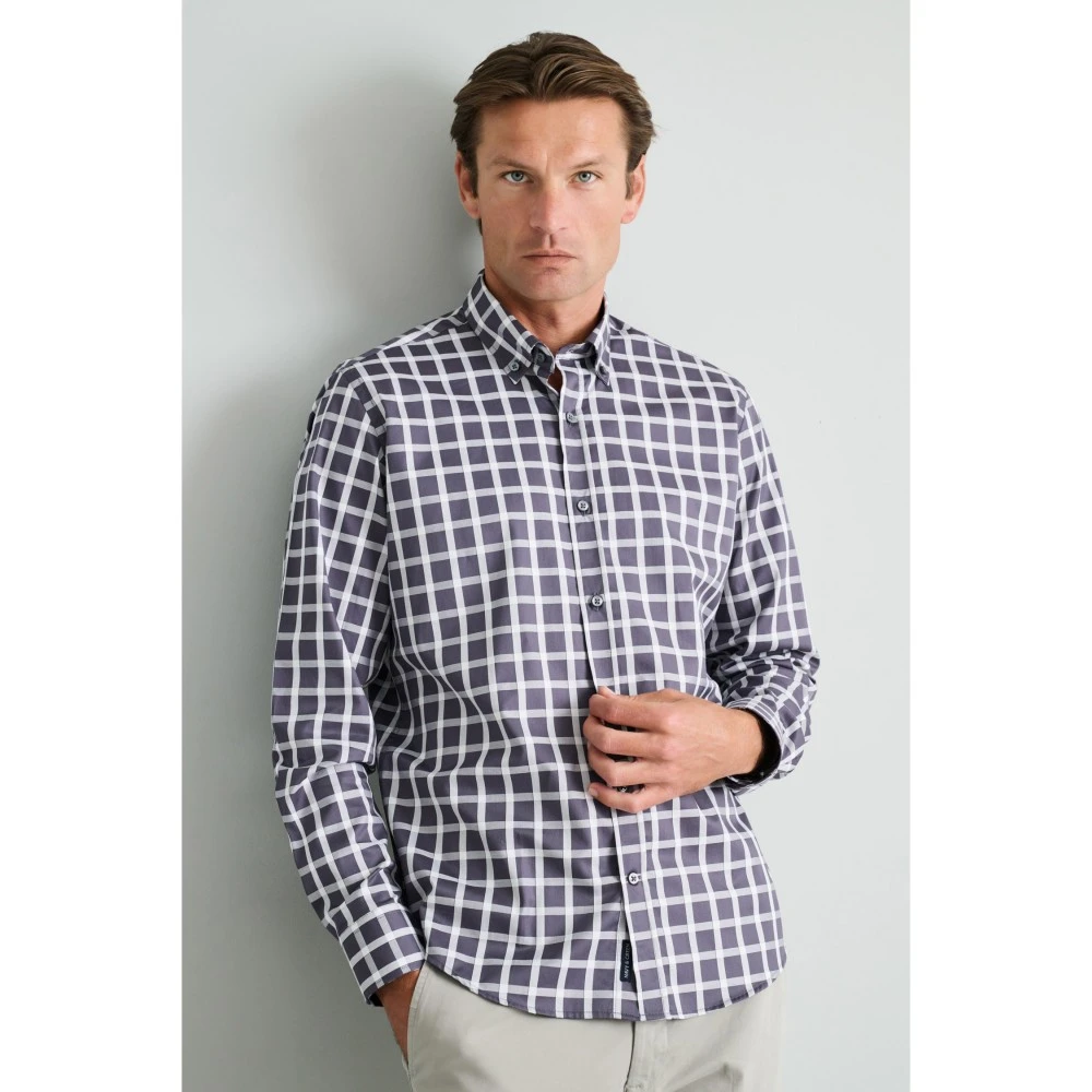 NAVY & GREEN Πουκάμισο Comfort Fit Ανδρικό