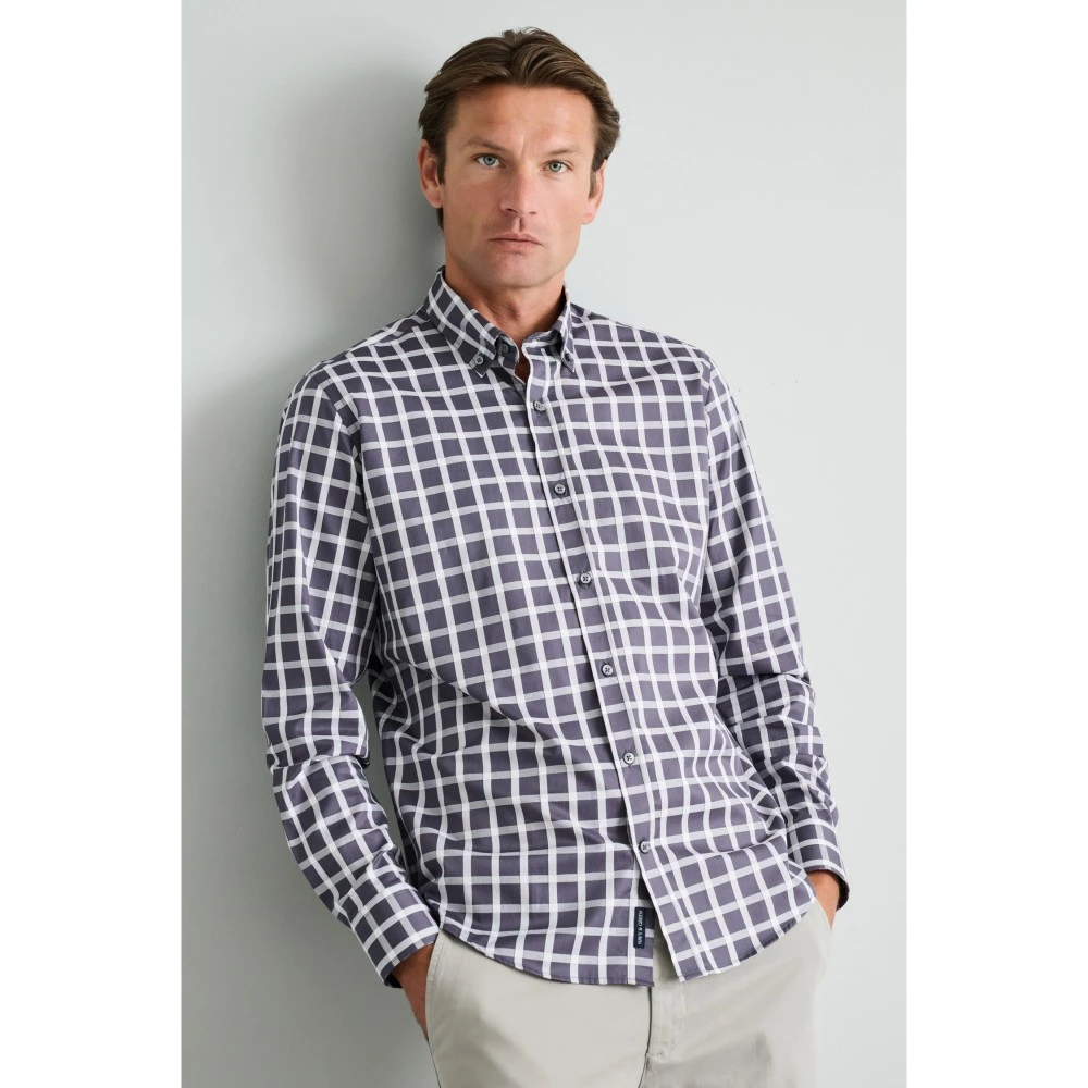 NAVY & GREEN Πουκάμισο Comfort Fit Ανδρικό