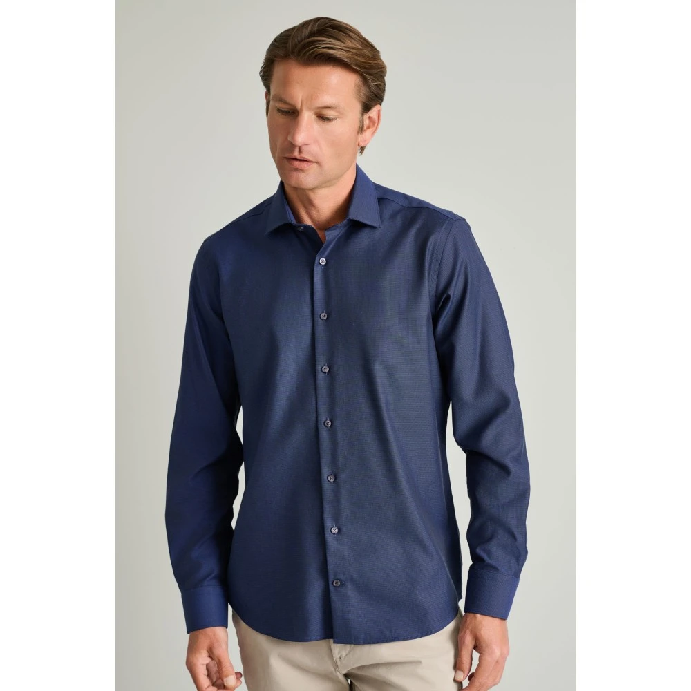 NAVY & GREEN Πουκάμισο Comfort Fit Ανδρικό