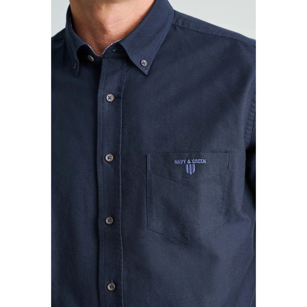 NAVY & GREEN Πουκάμισο Comfort Fit Ανδρικό 24NG.S148/1B.3