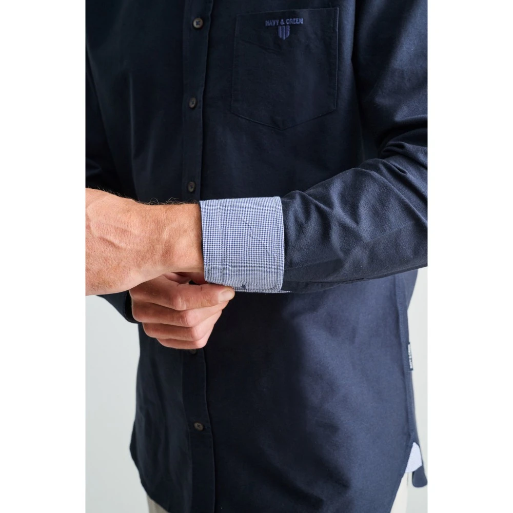 NAVY & GREEN Πουκάμισο Comfort Fit Ανδρικό 24NG.S148/1B.3
