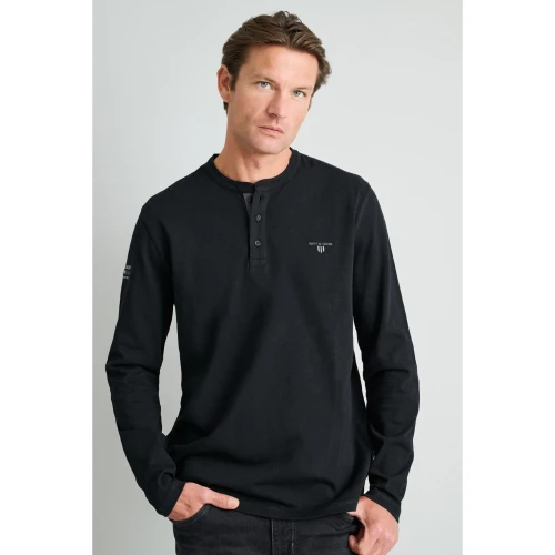 NAVY & GREEN T-SHIRT 24TU.327/PB ΑΝΔΡΙΚΟ