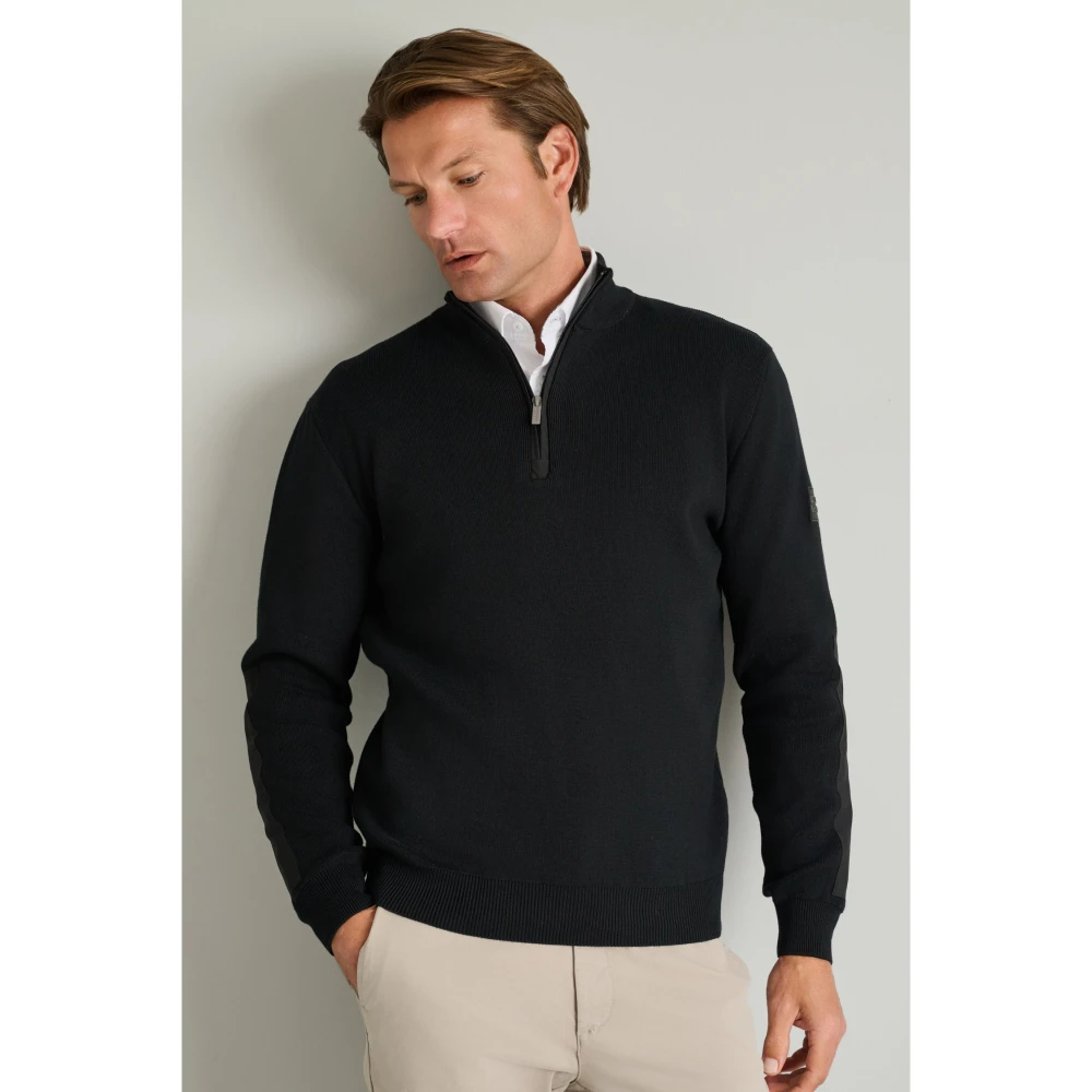 NAVY & GREEN Πλεκτό 12GG Βαμβακερό Ανδρικό