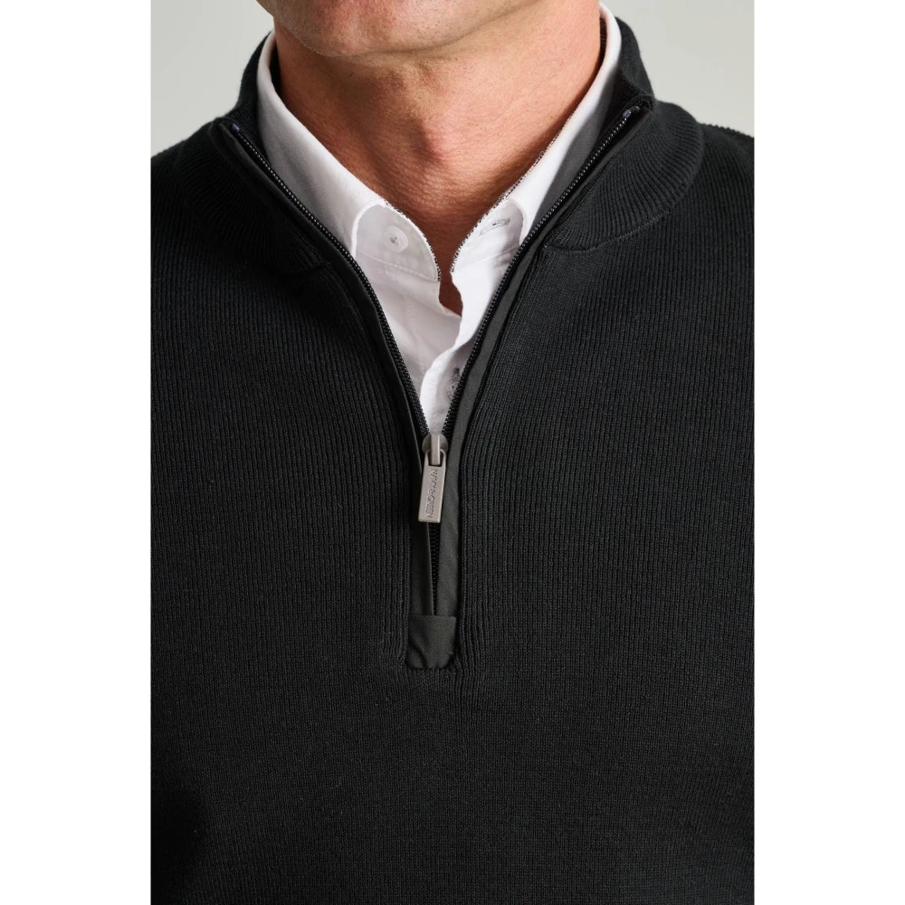 NAVY & GREEN Πλεκτό 12GG Βαμβακερό Ανδρικό