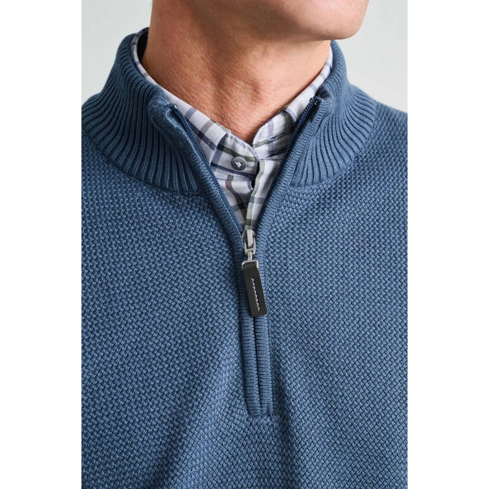 NAVY & GREEN Πλεκτό 10GG Βαμβακερό Ανδρικό