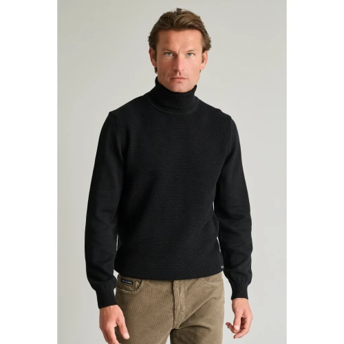 NAVY & GREEN Πλεκτό Βαμβακερό 24YM.1008/FS Ανδρικό