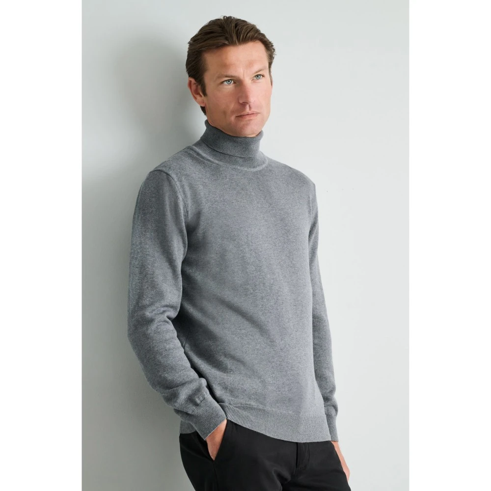 NAVY & GREEN Πλεκτό 24YM.510/FS.7 Cotton Ανδρικό