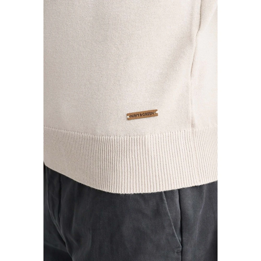 NAVY & GREEN Πλεκτό 24YM.510/FS.7 Cotton Ανδρικό