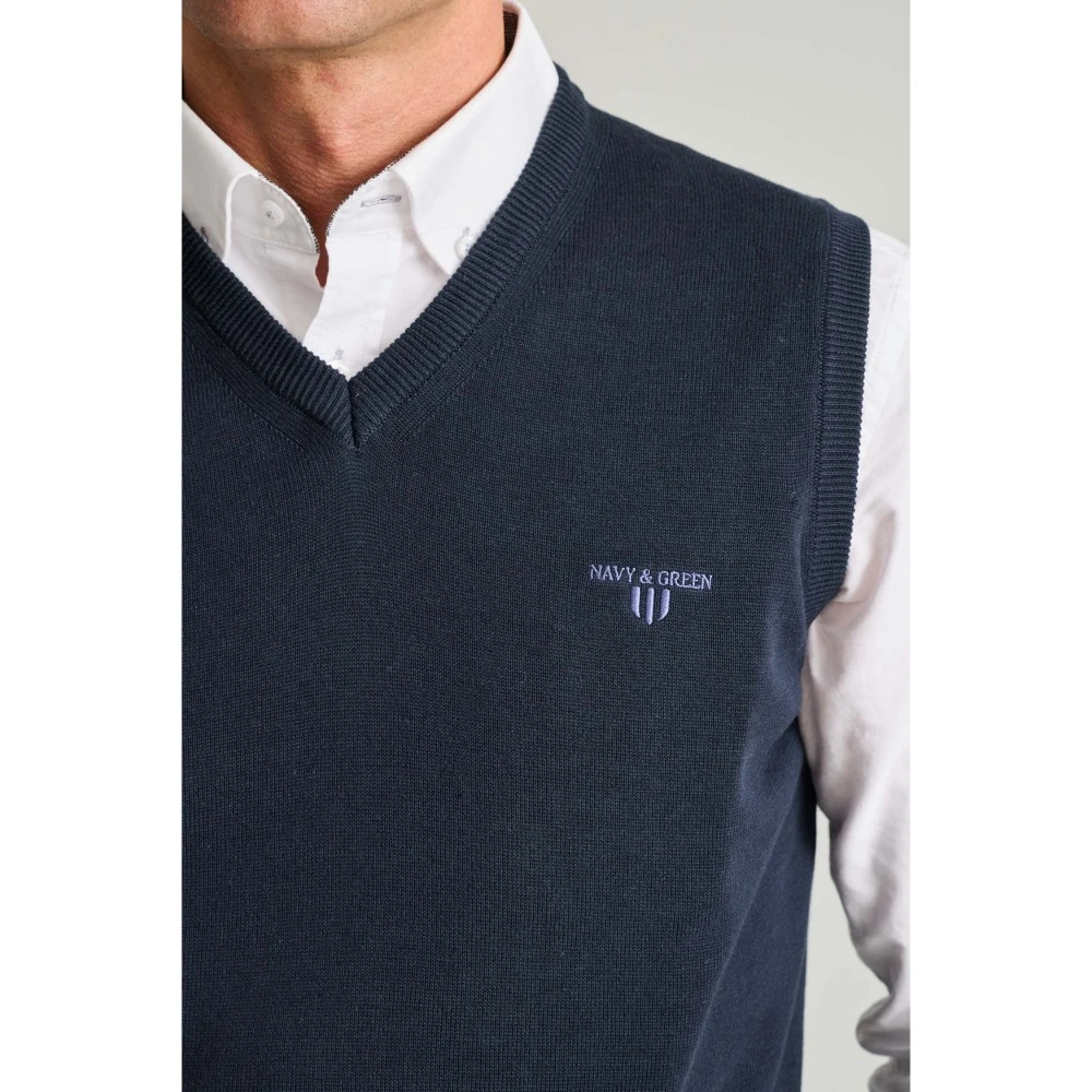 NAVY & GREEN Πλεκτό 24YM.510/GLV.4 Ανδρικό