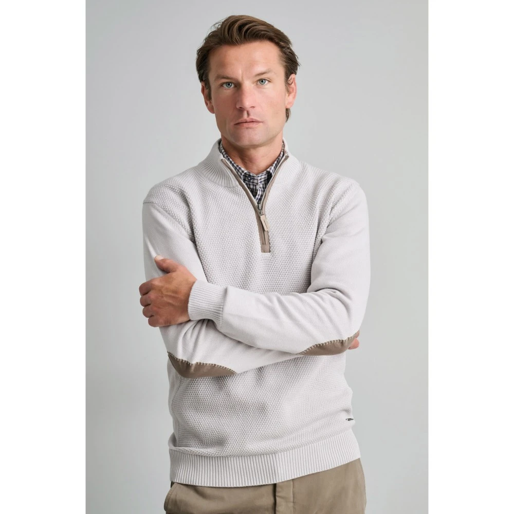 NAVY & GREEN Πλεκτό 24YM.752/LZ.4 Cotton Ανδρικό