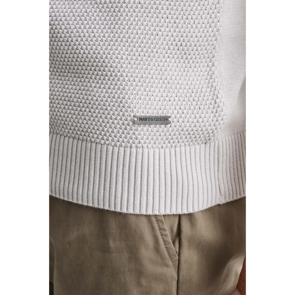 NAVY & GREEN Πλεκτό 24YM.752/LZ.4 Cotton Ανδρικό