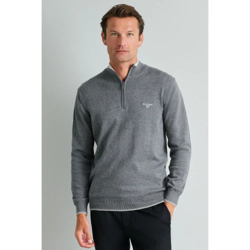 NAVY & GREEN Πλεκτό 24YM.923/LZ.3 12GG Βαμβακερό Ανδρικό