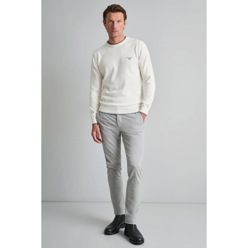 NAVY & GREEN Πλεκτό 12GG Βαμβακερό Ανδρικό