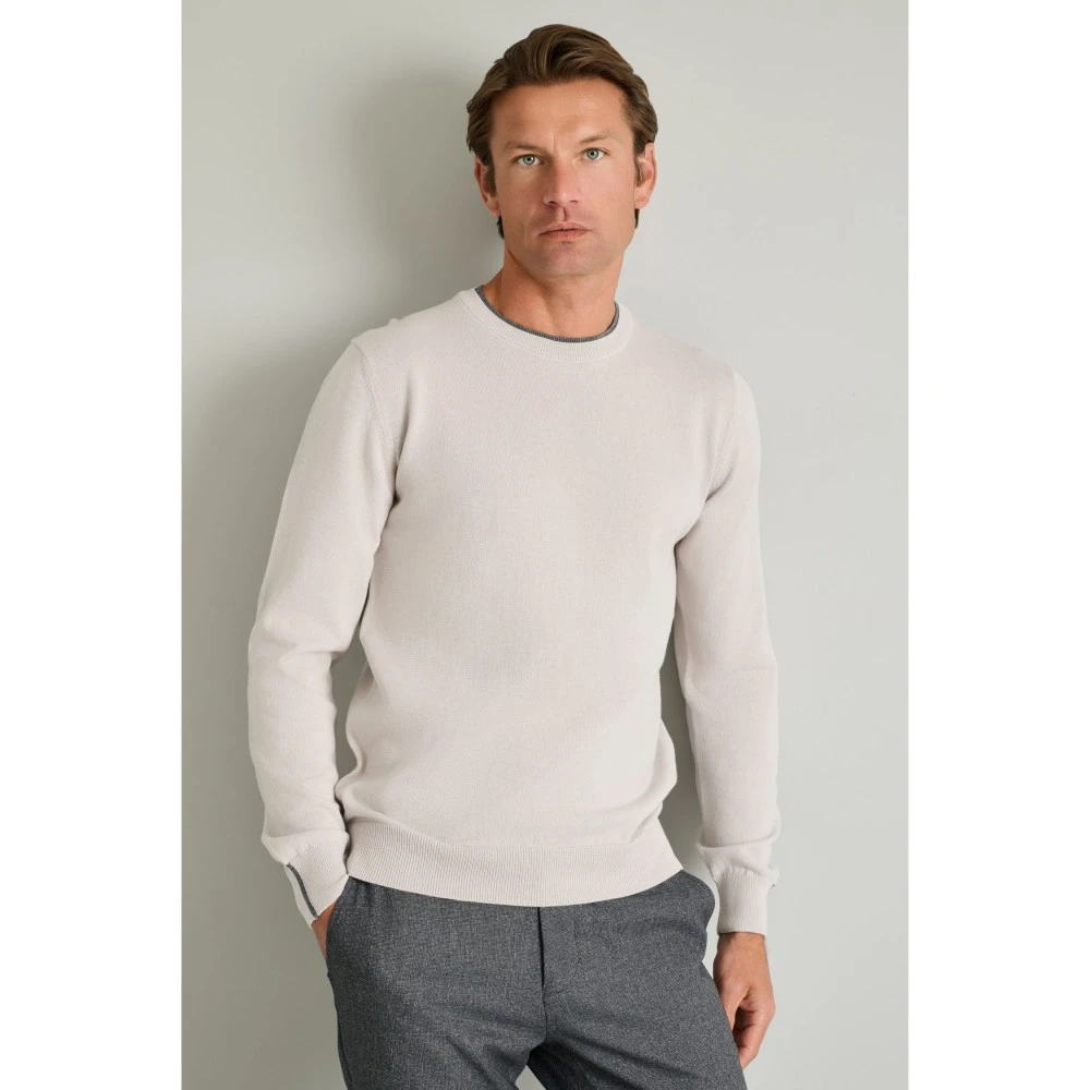 NAVY & GREEN Πλεκτό 24YM.998/1P 12GG Βαμβακερό Ανδρικό