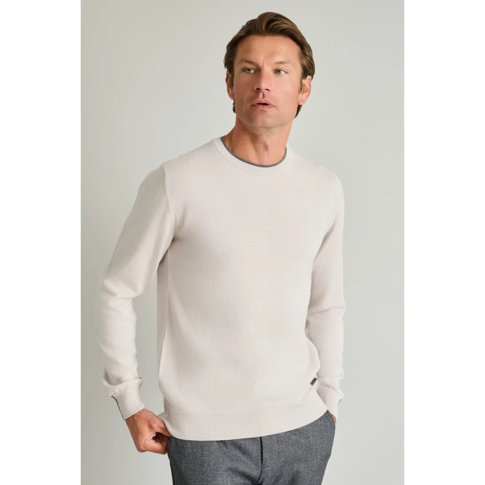 NAVY & GREEN Πλεκτό 24YM.998/1P 12GG Βαμβακερό Ανδρικό