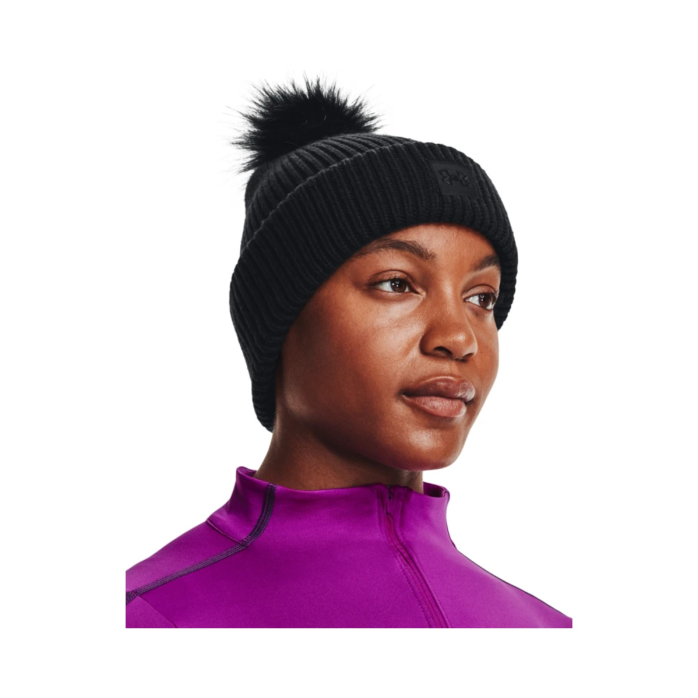 UNDER ARMOUR Γυναικείος Σκούφος Ua Halftime Ribbed Pom 1373098