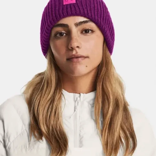 UNDER ARMOUR Γυναικείος Σκούφος Halftime Cable Knit Bea 1379995