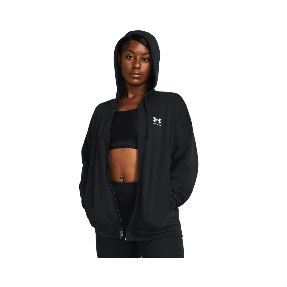 UNDER ARMOUR Γυναικεία Ζακέτα Ua Rival Terry Os Fz Hood 1386043