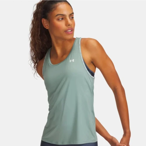 UNDER ARMOUR Γυναικείο T-Shirt Αμάνικο Tech Knockout Ta 1389851