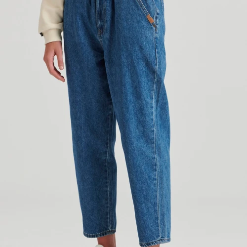 FUNKY BUDDHA Baggy fit τζιν παντελόνι με ελαστική μέση