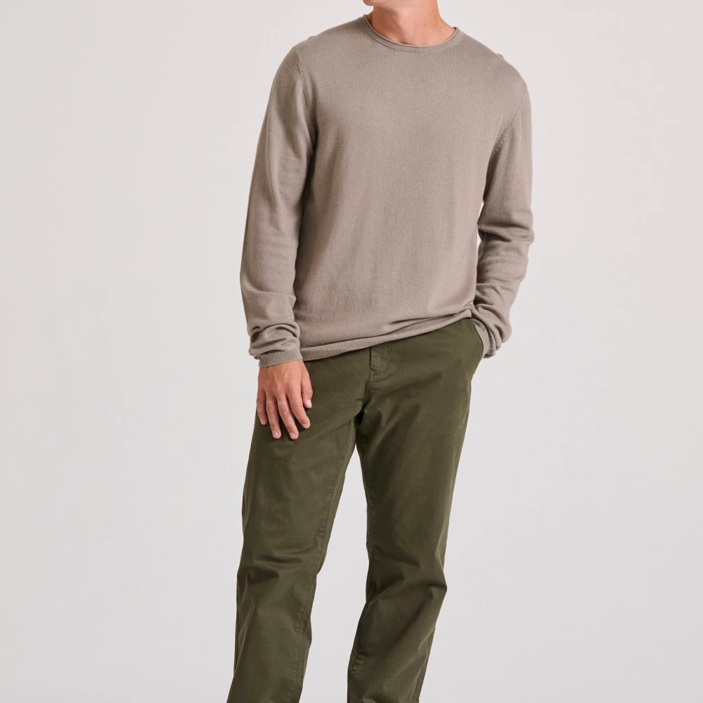 FUNKY BUDDHA Casual πλεκτή μπλούζα με μίξη από μαλλί και κασμίρ