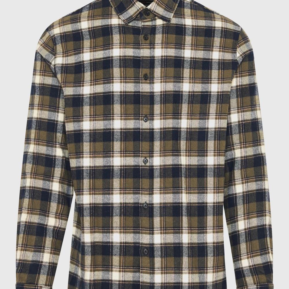 FUNKY BUDDHA Flannel καρό πουκάμισο