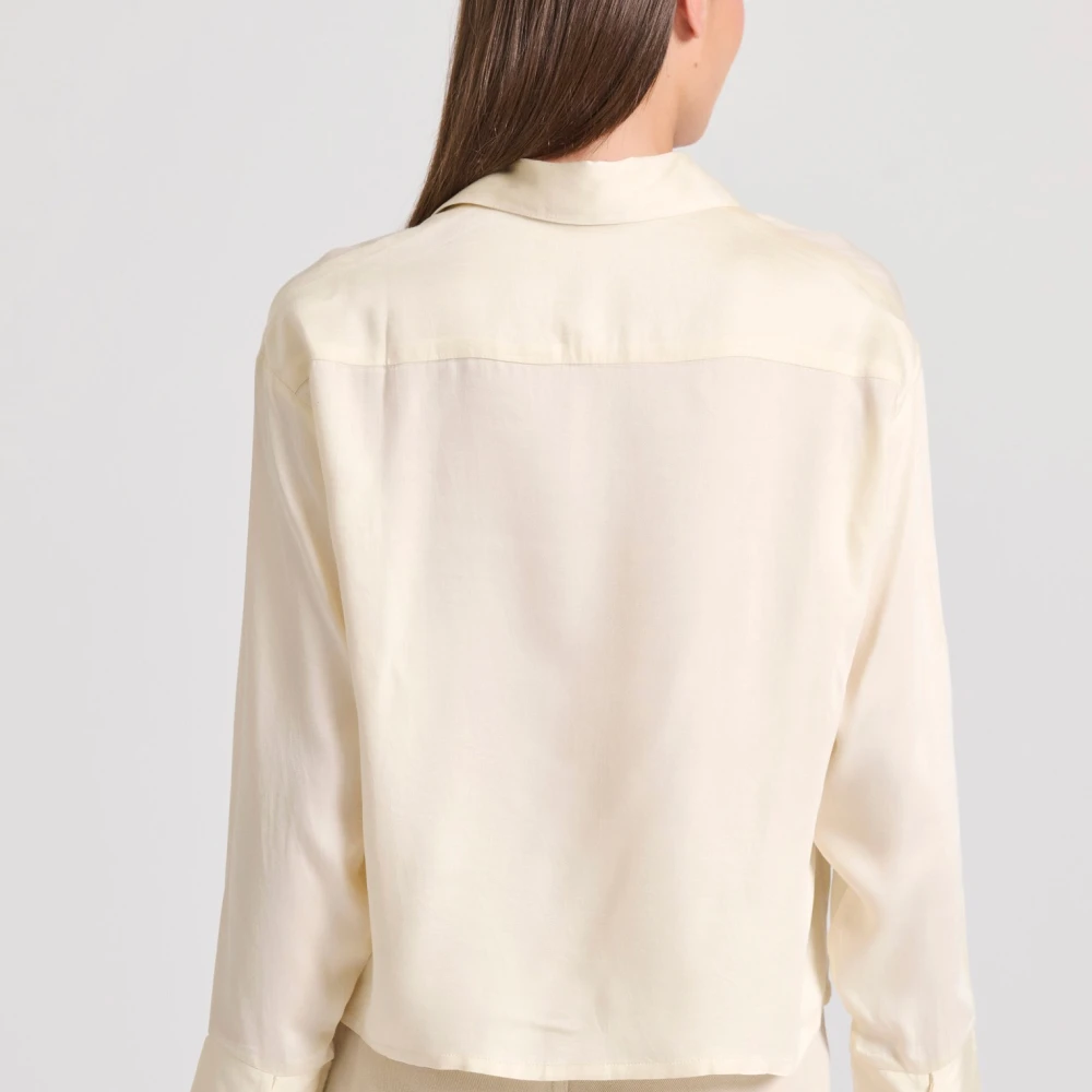 FUNKY BUDDHA Loose fit πουκάμισο από βισκόζη