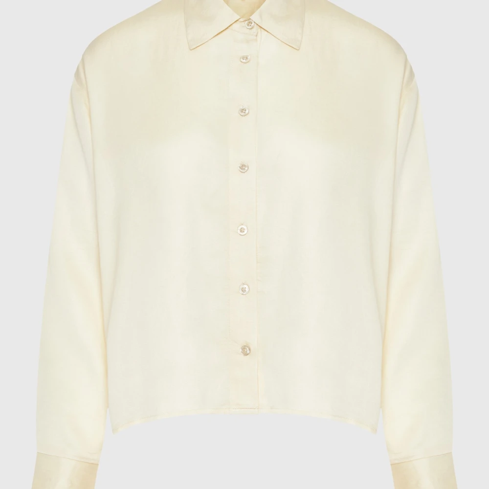 FUNKY BUDDHA Loose fit πουκάμισο από βισκόζη