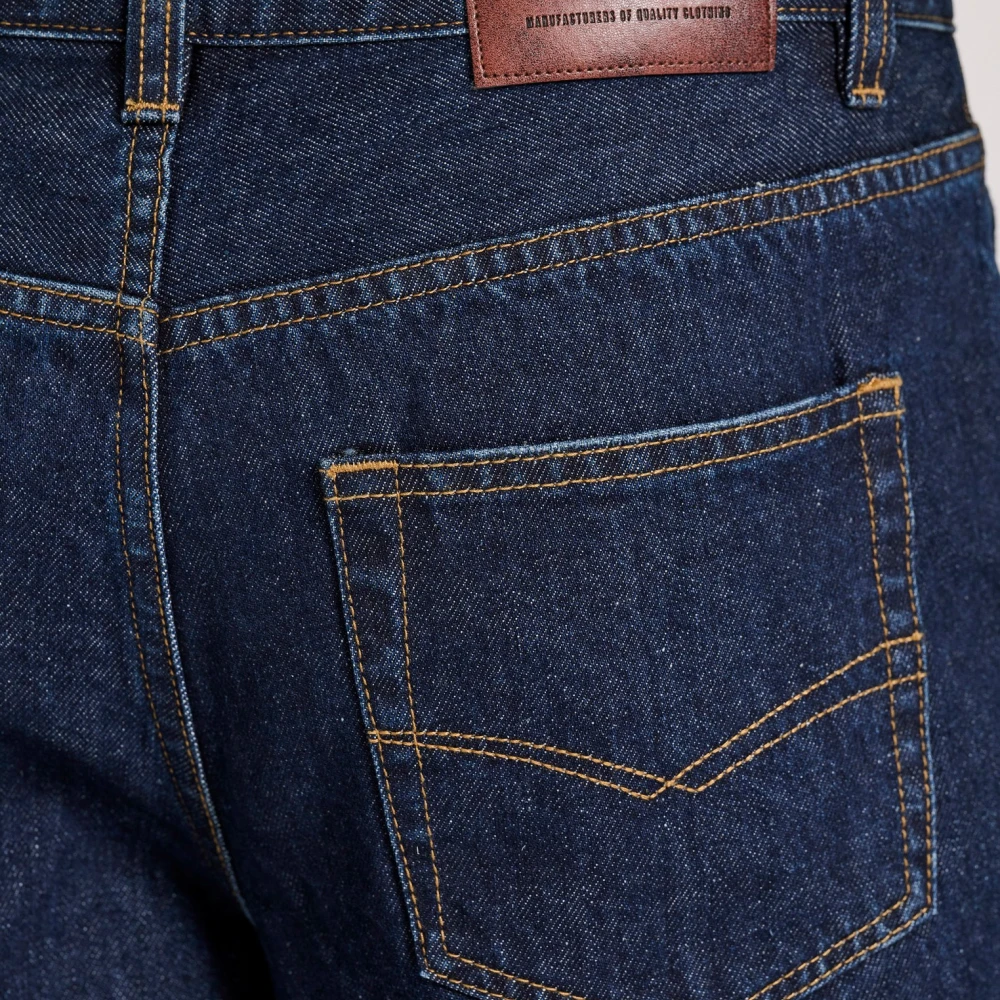 FUNKY BUDDHA Loose fit τζιν παντελόνι με destroyed effects