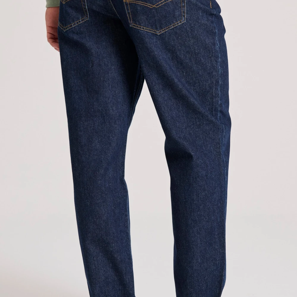 FUNKY BUDDHA Loose fit τζιν παντελόνι με destroyed effects