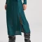 FUNKY BUDDHA Midi κρουαζέ φούστα σε ζακάρ ύφανση