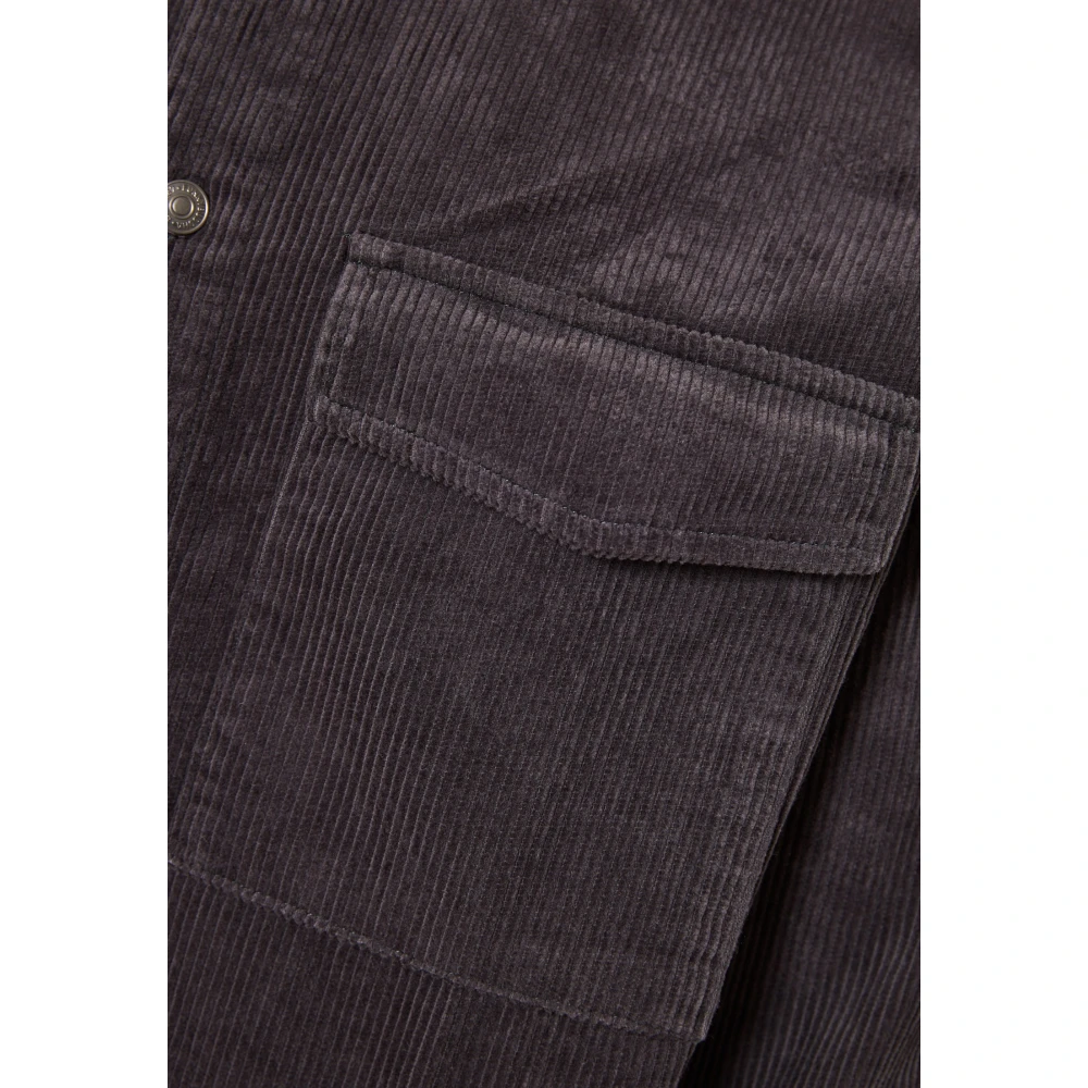 FUNKY BUDDHA Overshirt casual κοτλέ πουκάμισο