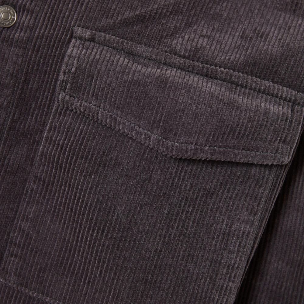 FUNKY BUDDHA Overshirt casual κοτλέ πουκάμισο