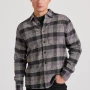 FUNKY BUDDHA Overshirt flannel καρό πουκάμισο