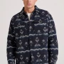 FUNKY BUDDHA Overshirt flannel πουκάμισο με pattern