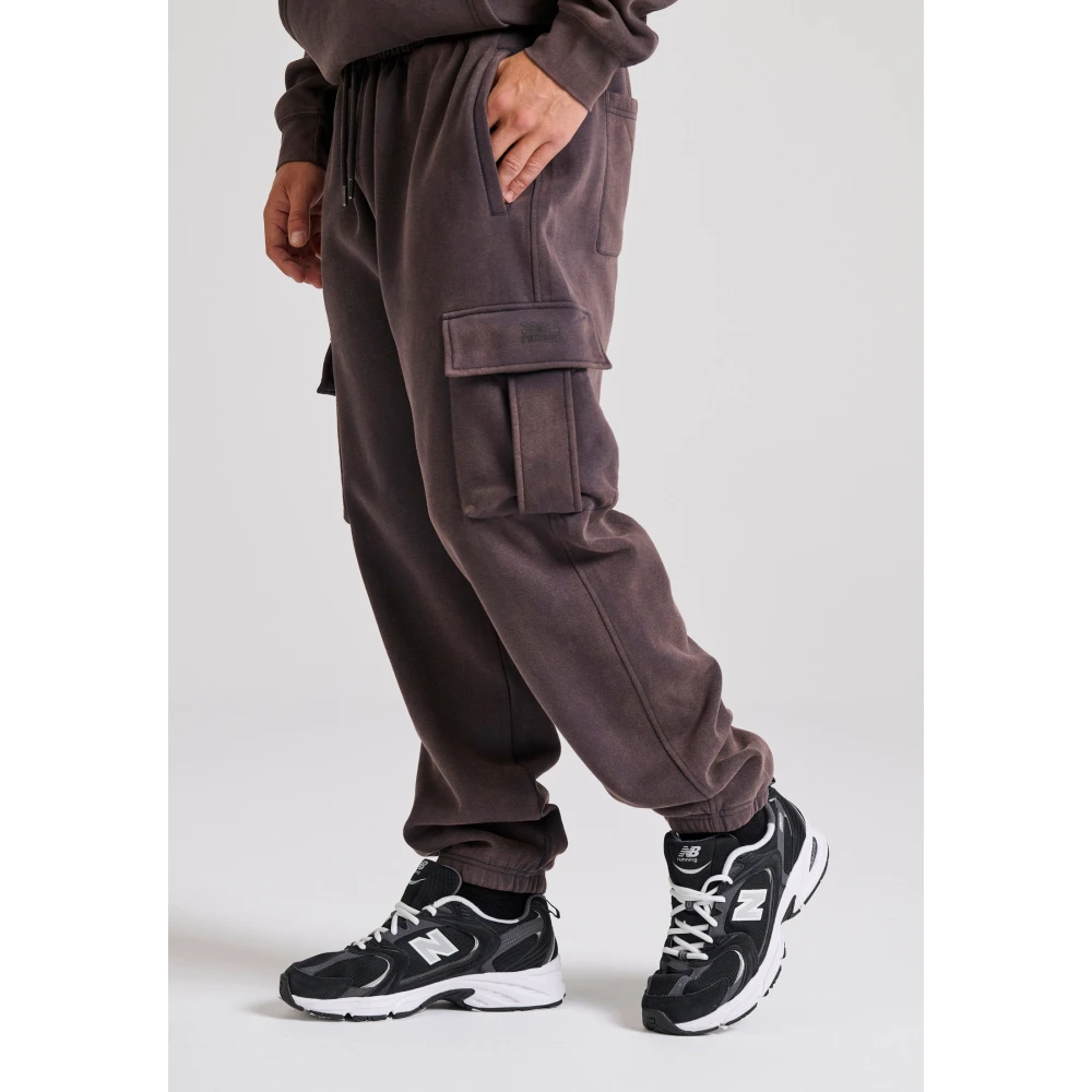 FUNKY BUDDHA Oversized fit cargo jogger παντελόνι φόρμας
