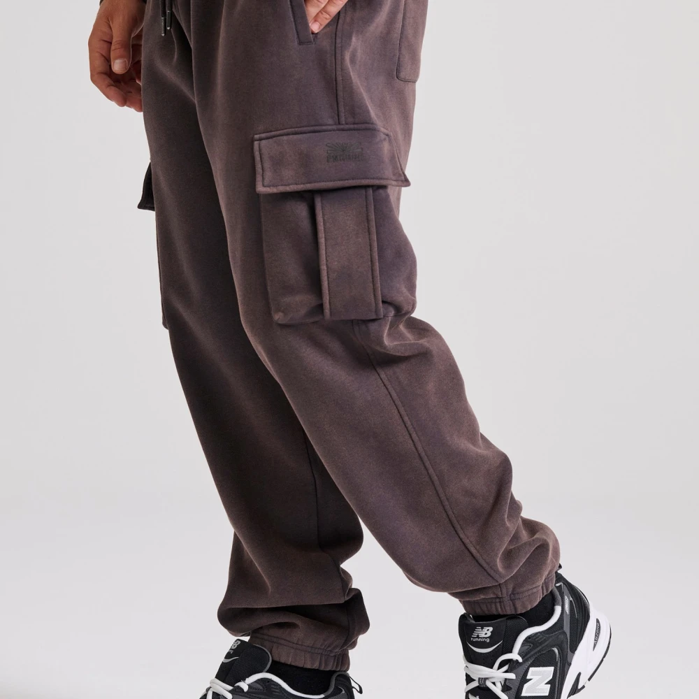FUNKY BUDDHA Oversized fit cargo jogger παντελόνι φόρμας