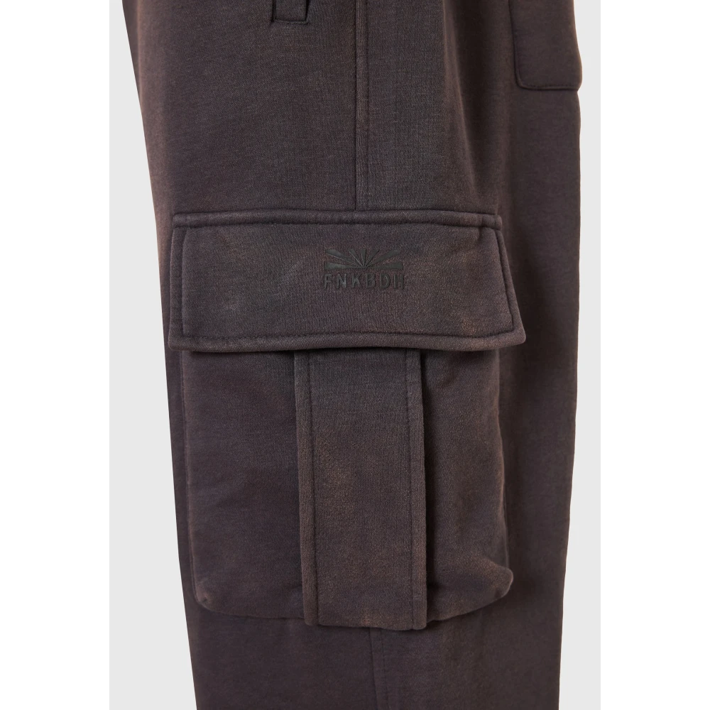 FUNKY BUDDHA Oversized fit cargo jogger παντελόνι φόρμας