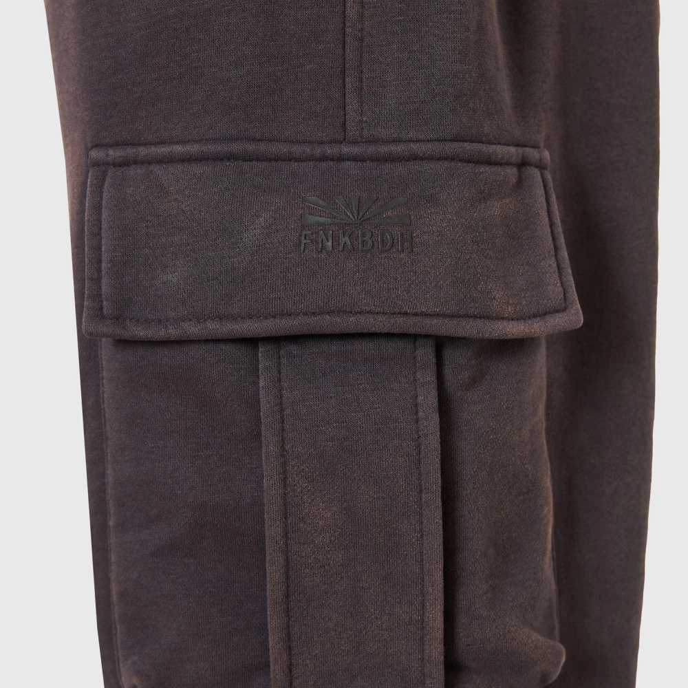 FUNKY BUDDHA Oversized fit cargo jogger παντελόνι φόρμας