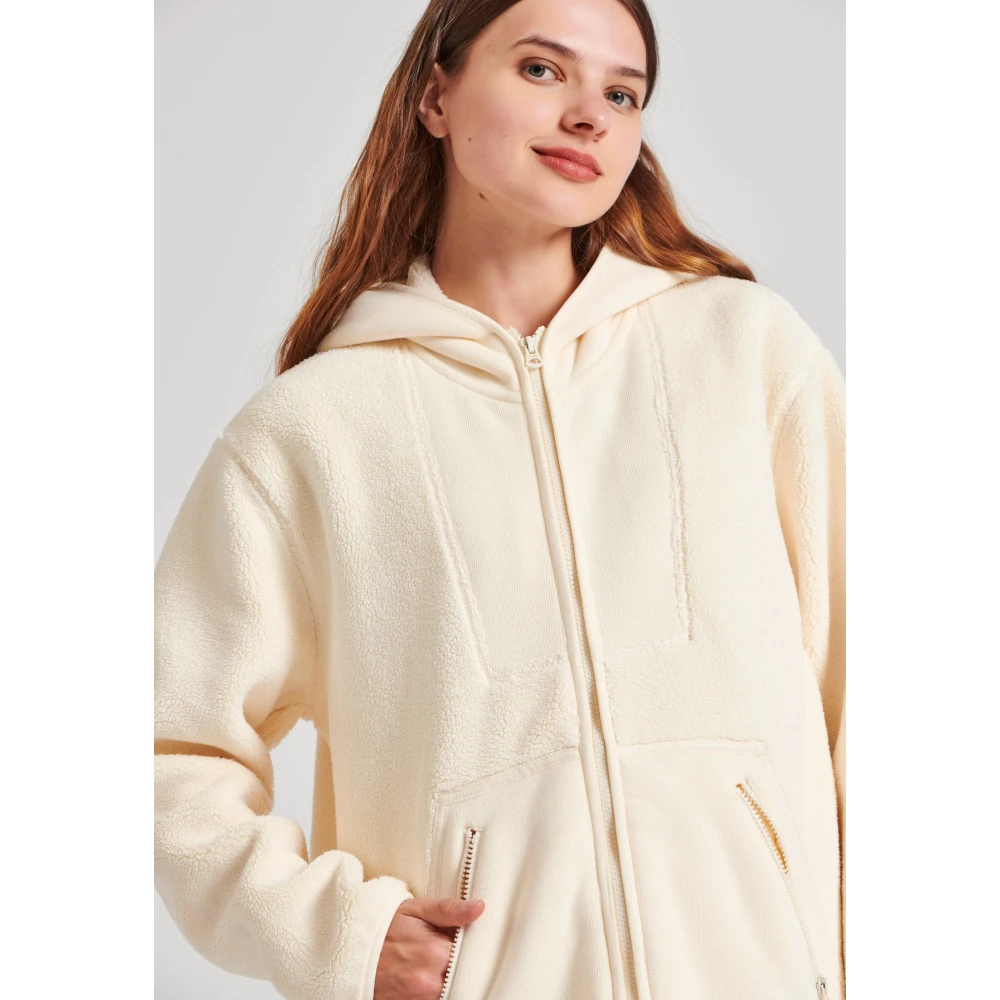 FUNKY BUDDHA Oversized γυναικείο παλτό από οικολογική γούνα