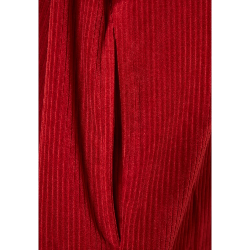 FUNKY BUDDHA Oversized πουκάμισο σε βελουτέ ύφασμα