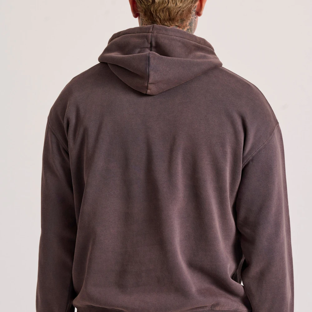 FUNKY BUDDHA Oversized φούτερ με τύπωμα στο στήθος