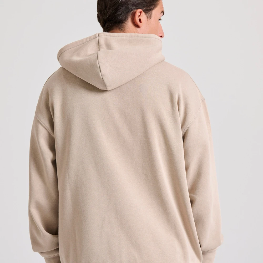 FUNKY BUDDHA Oversized φούτερ με τύπωμα στο στήθος