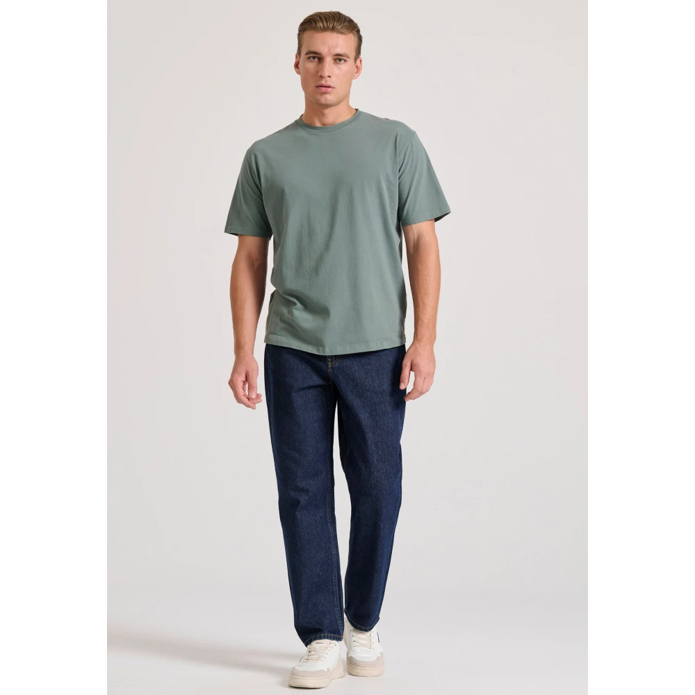 FUNKY BUDDHA Relaxed fit garment dyed t-shirt