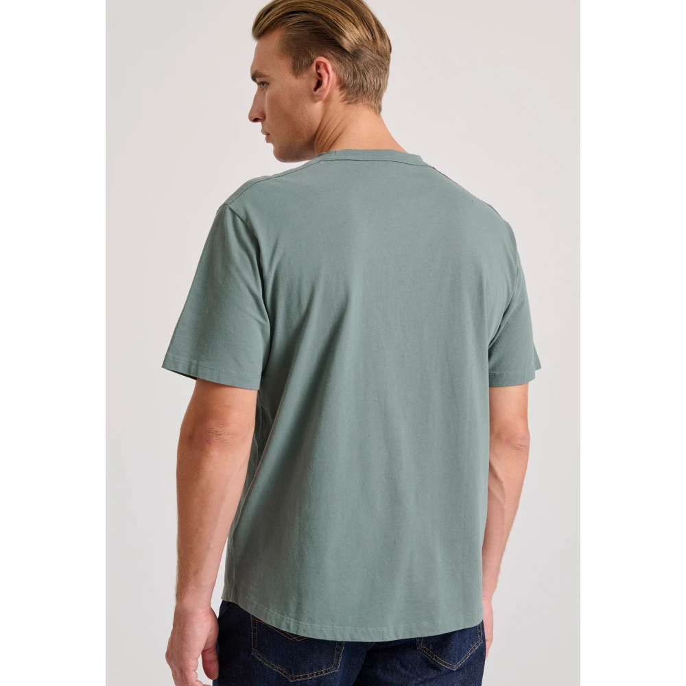FUNKY BUDDHA Relaxed fit garment dyed t-shirt