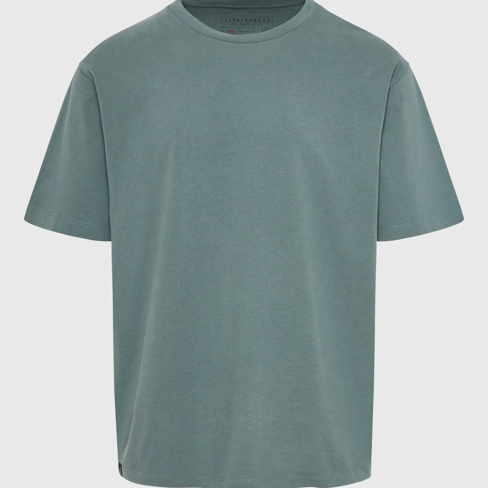 FUNKY BUDDHA Relaxed fit garment dyed t-shirt