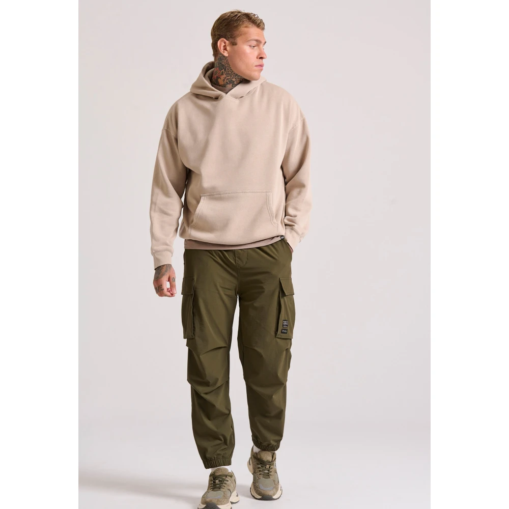 FUNKY BUDDHA Relaxed fit jogger cargo παντελόνι