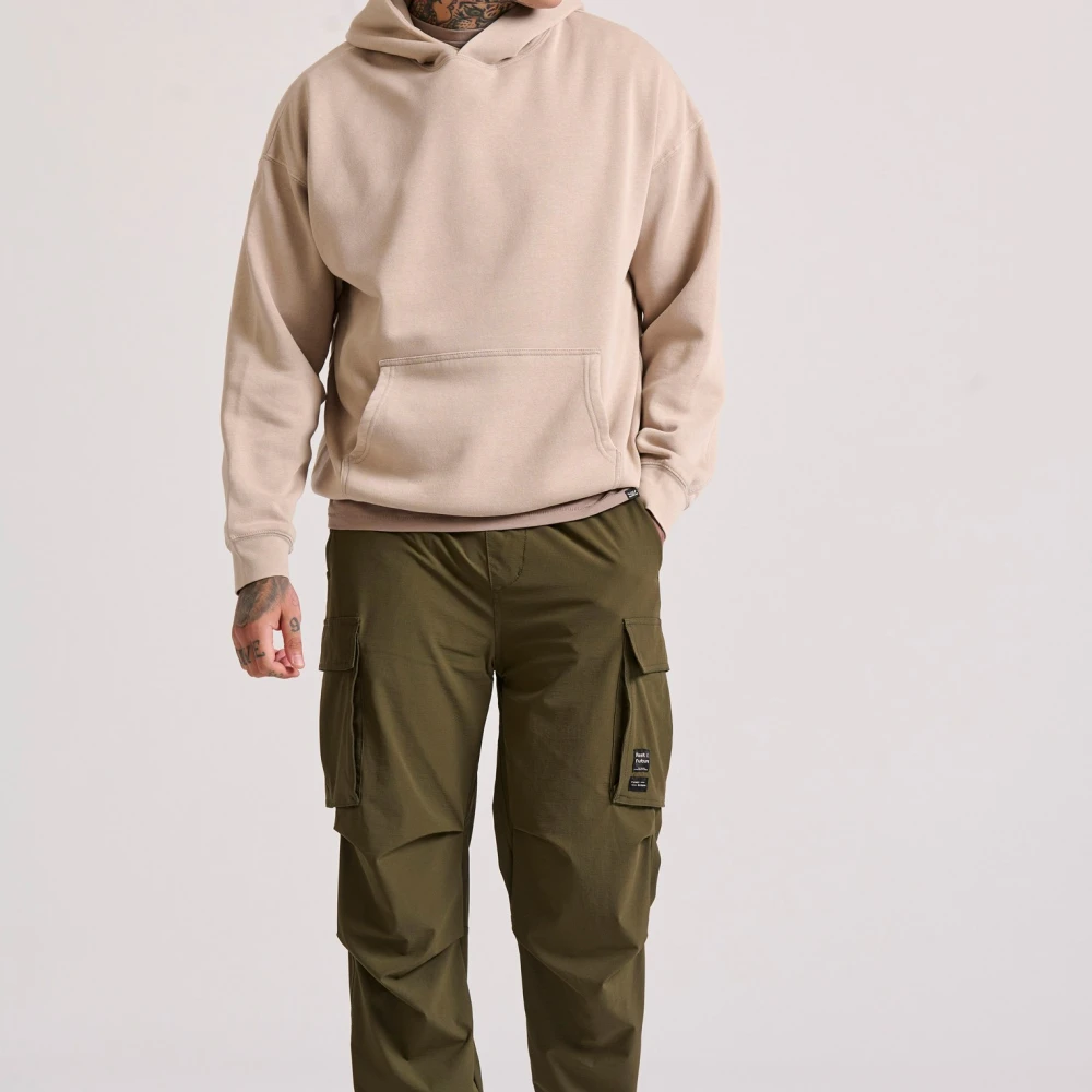 FUNKY BUDDHA Relaxed fit jogger cargo παντελόνι